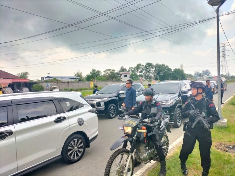satgas tindak brimob polda kaltim gelar latihan untuk menjamin keamanan pemilu 2024 66642