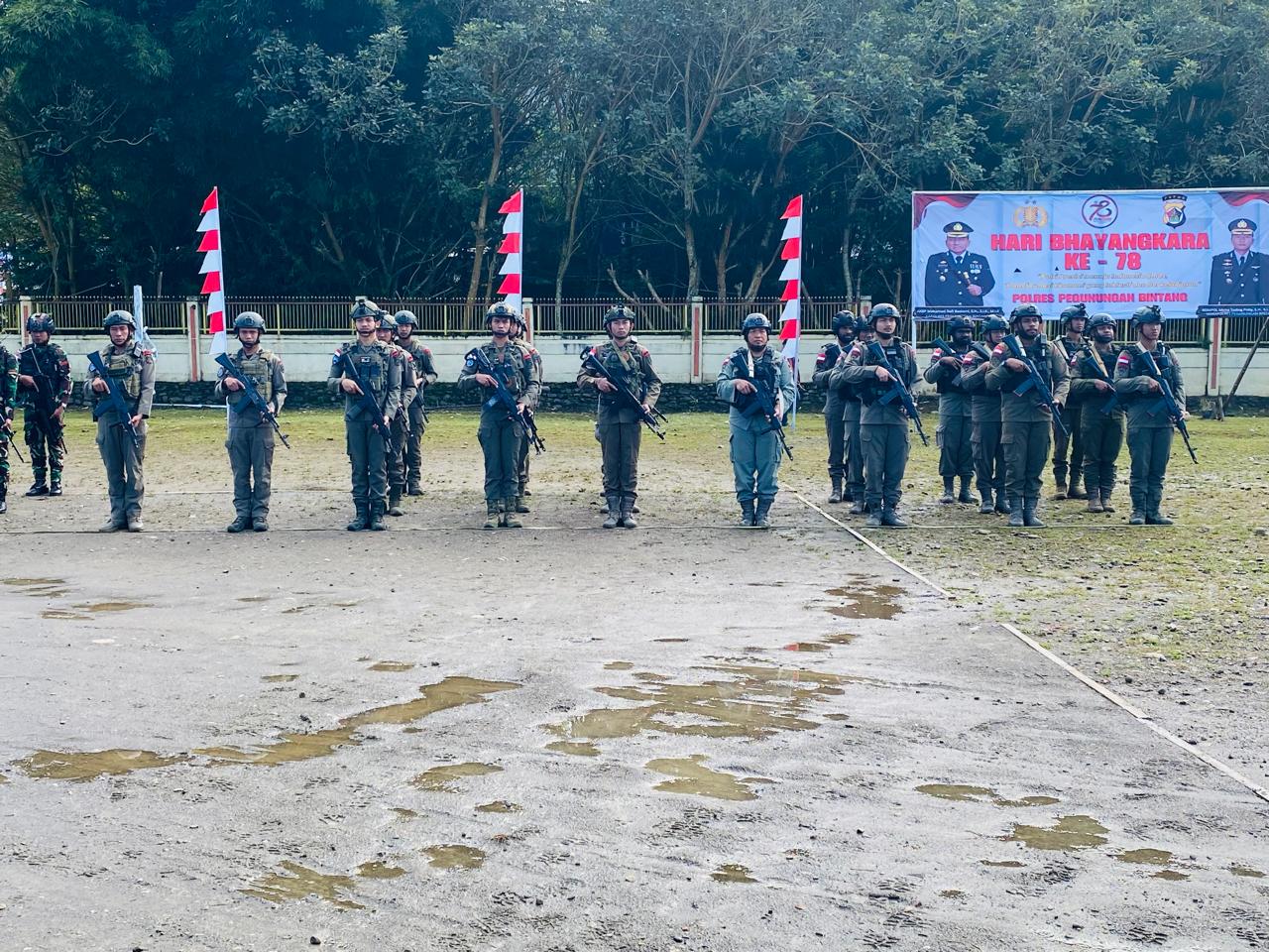 satgas tindak odc 2024 ikuti upacara hari bhayangkara ke 78 75961