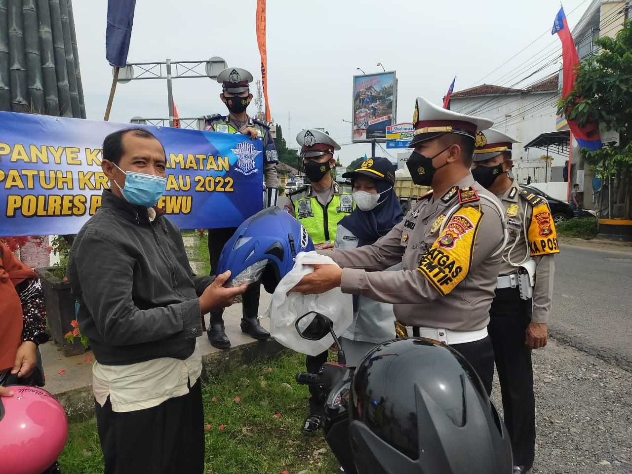 satlantas polres pringsewu menggelar razia operasi patuh krakatau 2022 47836