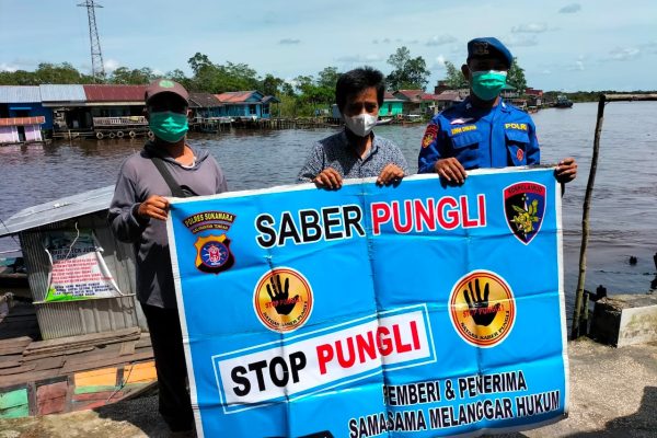 satpolairud polres sukamara sosialisasikan larangan pungli ke masyarakat 49620