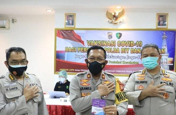 sebanyak 11 468 personel polda diy laksanakan suntik vaksinasi covid 19 30708