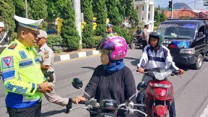 sebanyak 148 pelanggar terkena tilang dalam operasi patuh seulawah selama 6 hari di aceh tengah 76676