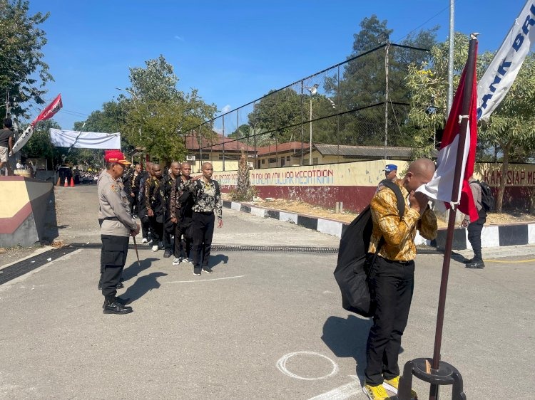 sebanyak 238 calon siswa bintara polri siap jalani masa pendidikan di spn polda ntt 76664