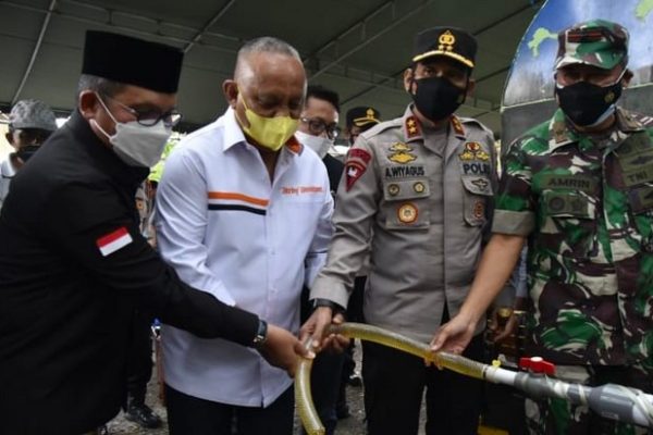 sebanyak 59 705 liter minyak goreng curah di gorontalo telah terdistribusi 45559