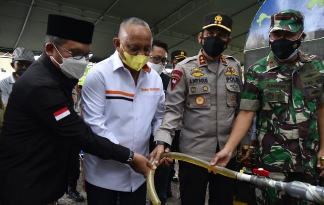 sebanyak 59 705 liter minyak goreng curah di gorontalo telah terdistribusi 45559