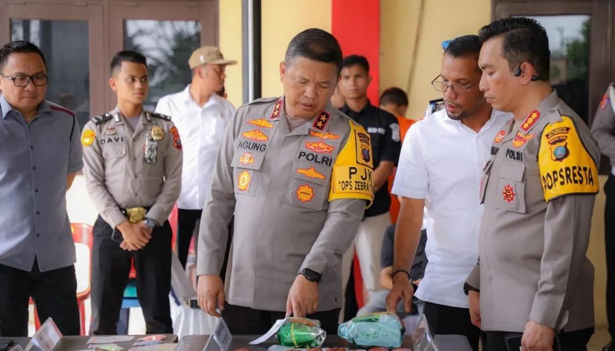 sebanyak 998 pelaku penyalahgunaan narkoba berhasil ditangkap polda sumut 64306