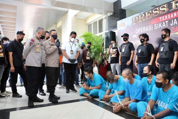 selama 20 hari operasi pekat kejar kendaraan candi 2021 polda jateng berhasil tangkap 325 pelaku curanmor 24832