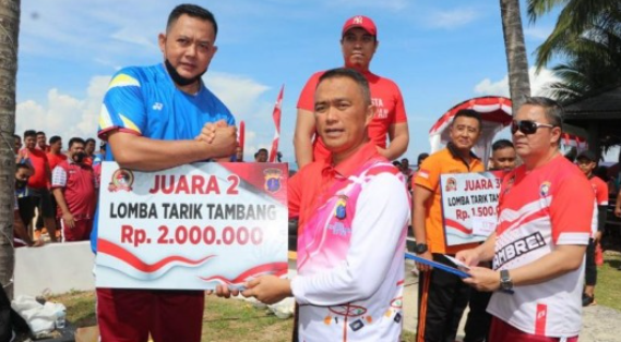 semarak hari bhayangkara ke 76 polda kaltim gelar sejumlah lomba kearifan lokal 47858