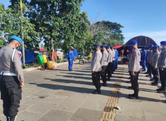 siaga bencana di keraton surosowan ditpolairud polda banten gelar apel sar 18045