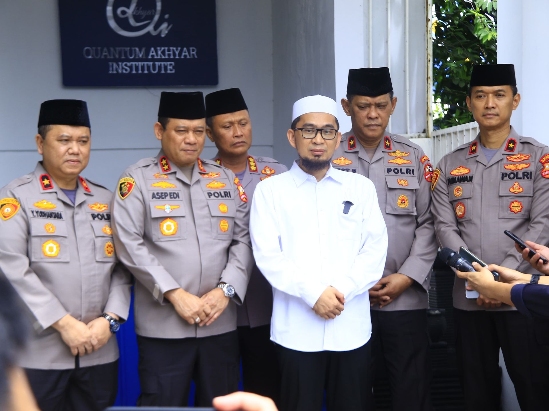 silaturahmi dengan kaops ncs uah imbau jaga persatuan dan kedamaian jelang pemilu 69259