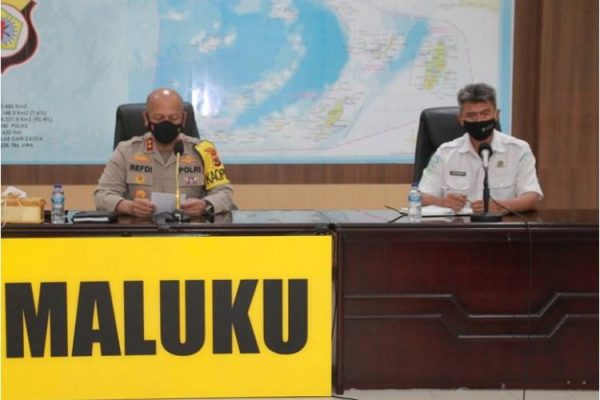 silaturahmi sekaligus bahas potensi kerawanan bmkg ambon kunjungi kapolda maluku 11973