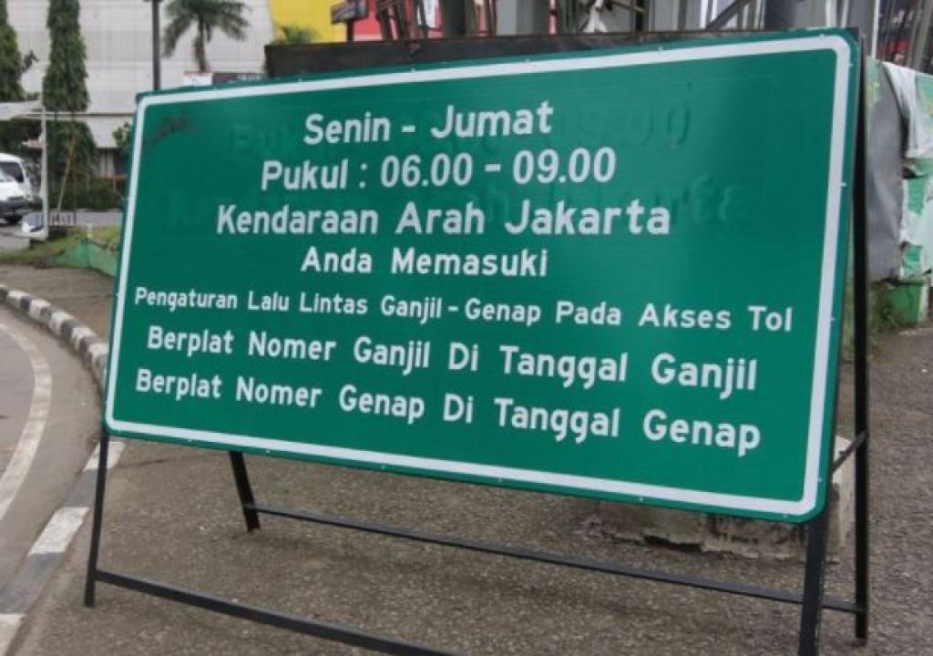 sistem ganjil genap jakarta masih belum berlaku 19610