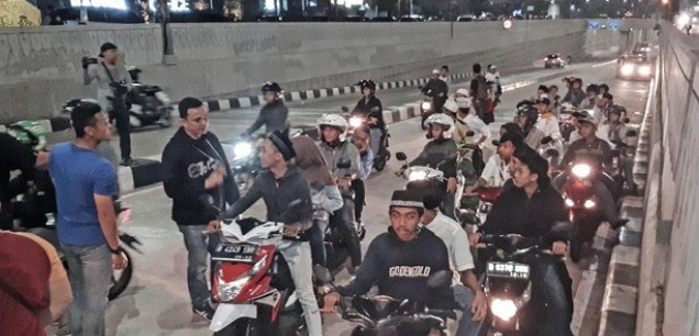 sotr di tangerang wajib kantong ijin dari kepolisian 55970