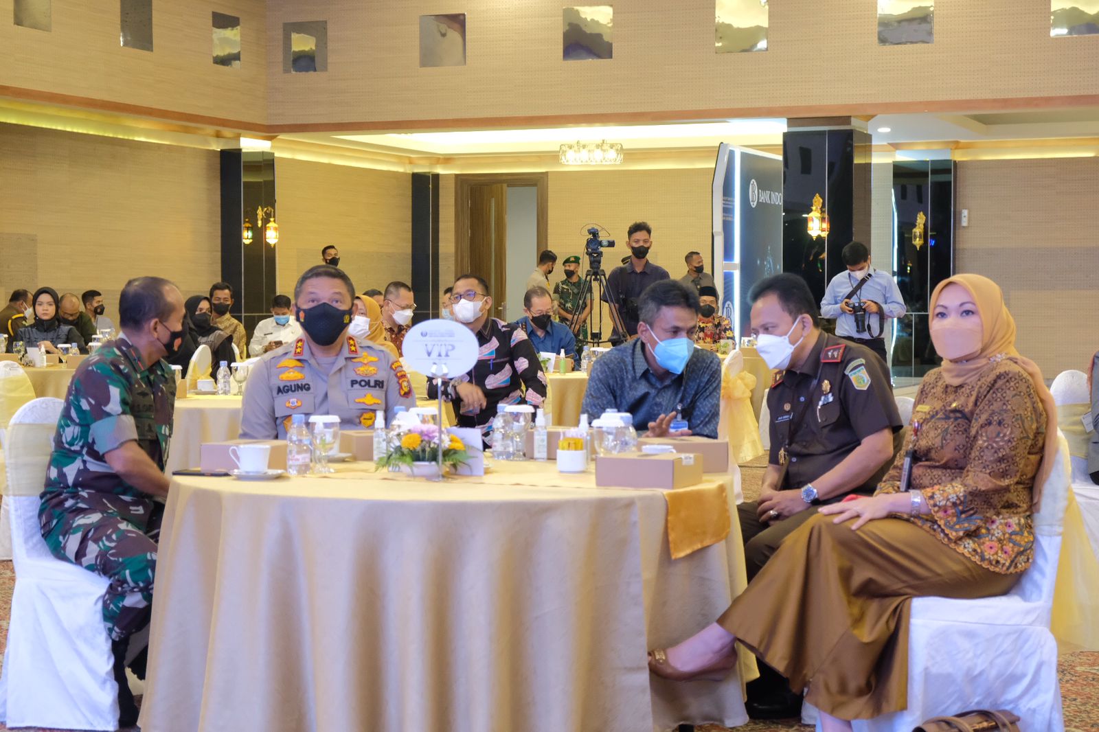 supporting economic recovery chief of riau regional police attended 2021 bank indonesia annual meeting 44348