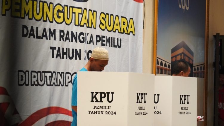 tahanan rutan polda jateng mengikuti jalannya pemilu 70196