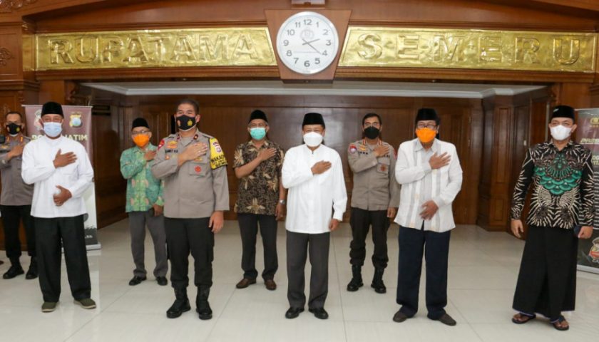tangkal covid 19 dan radikalisme polda jatim libatkan dmi 11883