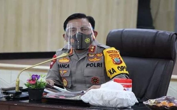 tekan angka covid 19 kapolda sumut serius tindak pelanggar ppkm 18002