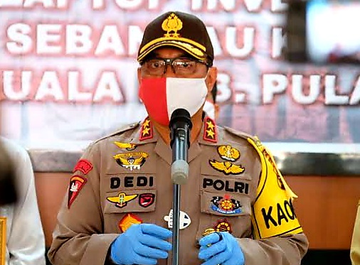 tekan penyebaran covid 19 kapolda kalteng terus galakkan penerapan 3m 30686