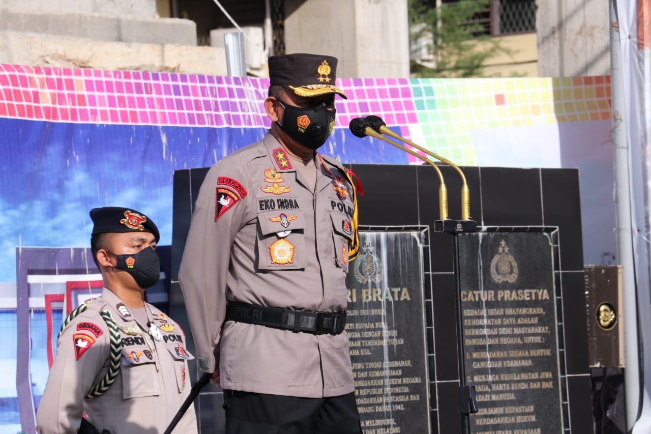 tekan penyebaran covid 19 polda sumsel terapkan jam malam di kota palembang 37078