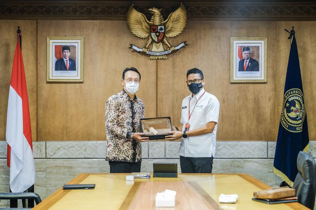 terima kunjungan dubes jepang menparekraf ri kolaborasi tingkatkan sektor parekraf 46158