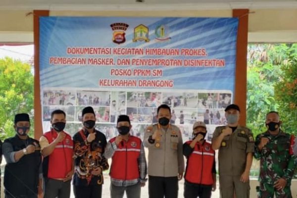 terkait penerapan ppkm tim korbinmas baharkam mabes polri kunjungi kecamatan taktakan 26676