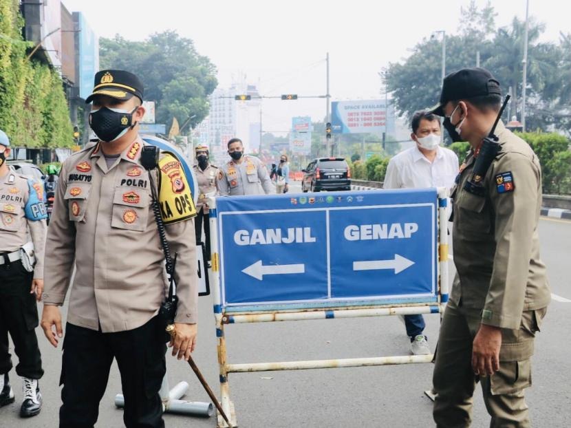 tiga hari peraturan gage berlangsung polisi putar balikkan 21 748 kendaraan di bogor 26513