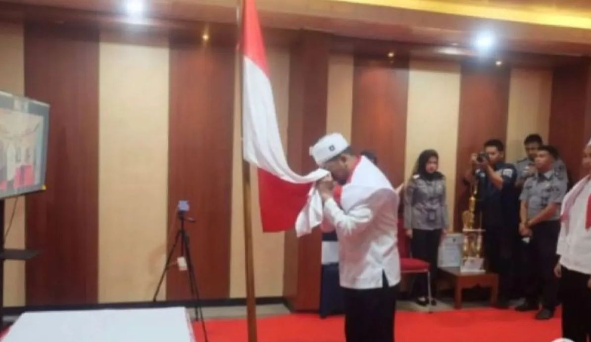 tiga napiter ucap ikrar setia kepada nkri 62150