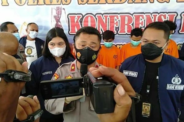 tim scorpion polres sergai berhasil ringkus 5 tersangka gengs rape 30685