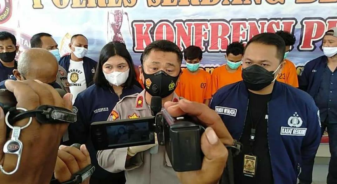tim scorpion polres sergai berhasil ringkus 5 tersangka gengs rape 30685