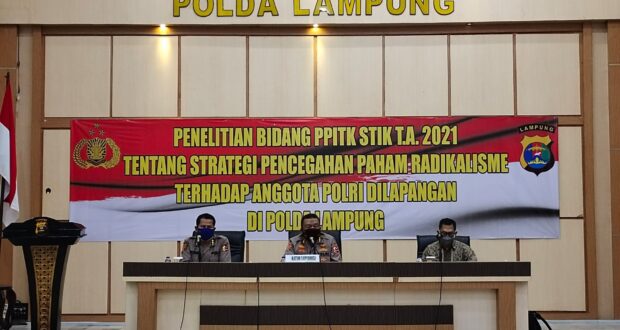 tim stik lemdiklat polri melaksanakan penelitian di polda lampung 24523