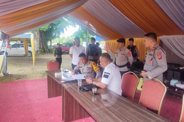 tim supervisi polda sulbar lakukan pengecekan pos pelayanan ops lilin marano 2022 52827