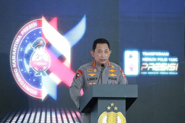 tindaklanjuti instruksi presiden soal karantina ppln kapolri luncurkan aplikasi monitoring karantina presisi 22731