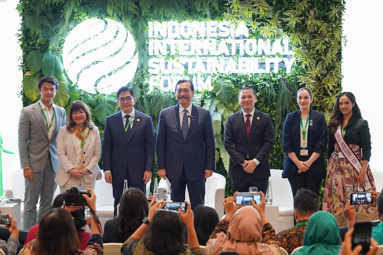 tingginya antusias isf 2024 menko luhut harap semakin banyak generasi muda melek penanganan krisis iklim 78470