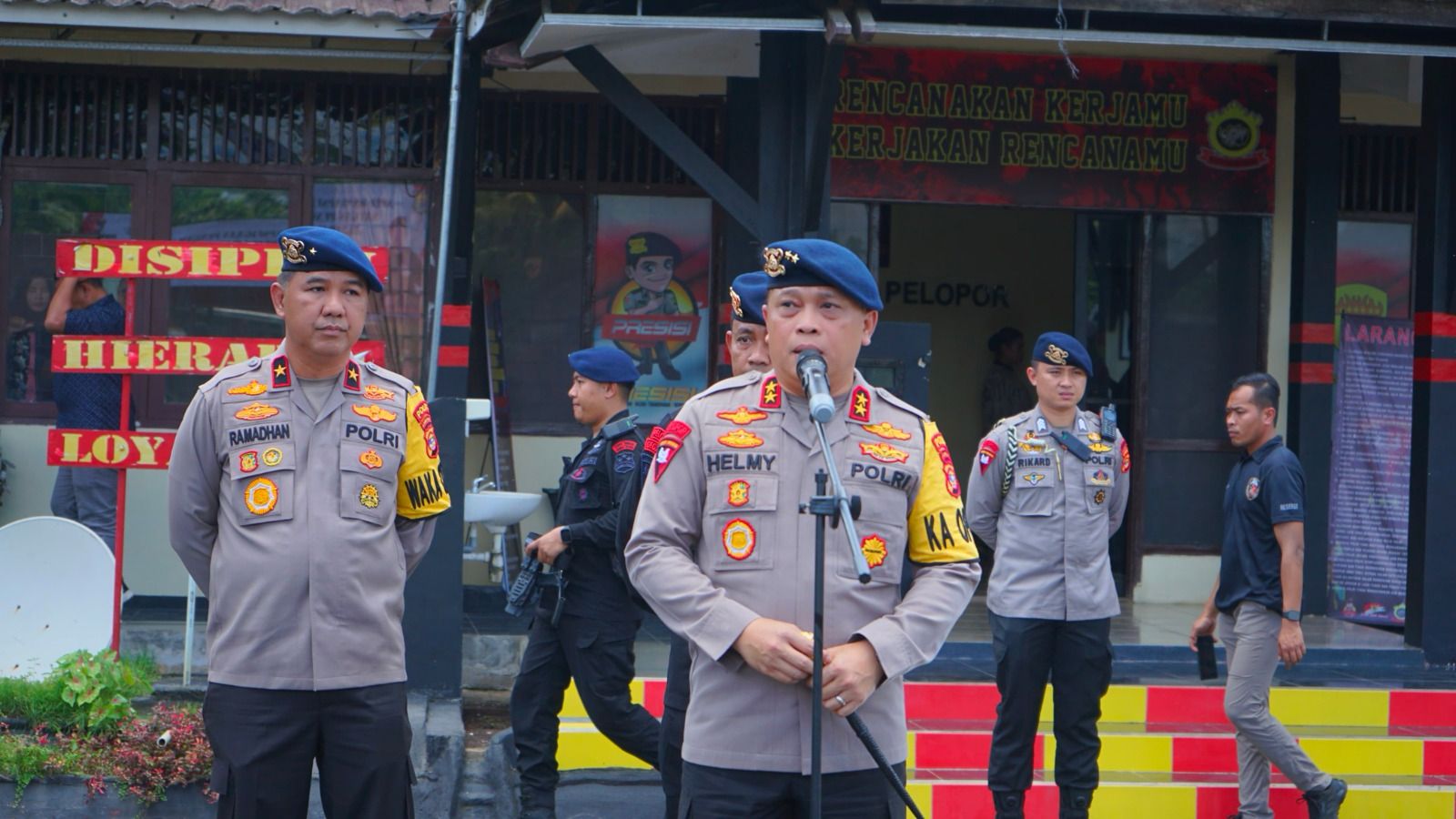 tingkat kepercayaan masyarakat mulai tinggi kapolda lampung ingatkan jangan arogan dan jangan sombong 69955
