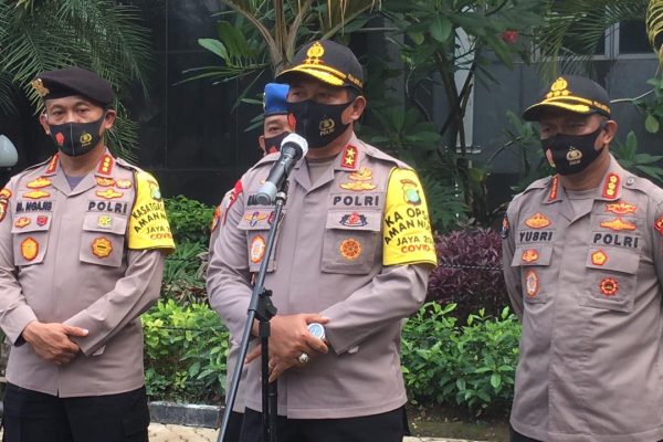 tingkatan disiplin kapolda metro jaya gencar sosialisasikan protokol kesehatan dan 3m 34953