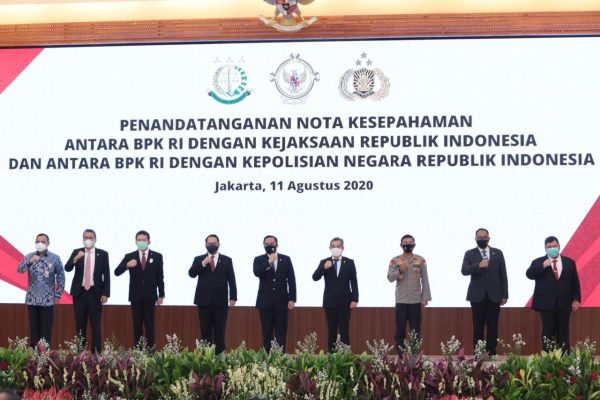 tingkatkan cakupan kerjasama kapolri tandatangani mou bersama bpk ri kpk ri kejaksaan 34910