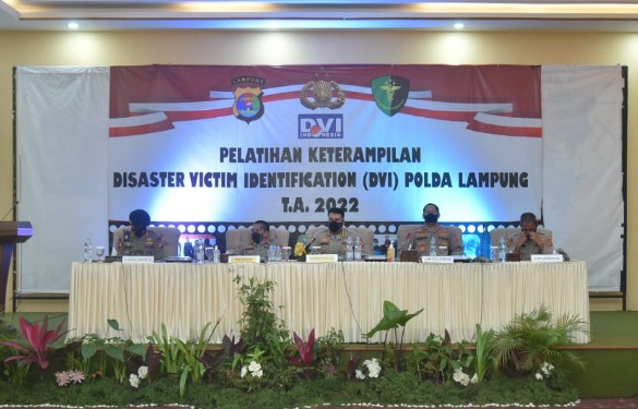 tingkatkan kemampuan dalam penanganan bencana alam kapolda lampung buka pelatihan keterampilan dvi 48826