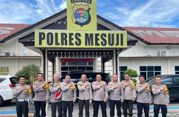 tingkatkan kualitas personel tim supervisi mabes polri operasi ketupat 2024 kunjungi polres mesuji polda lampung 72328