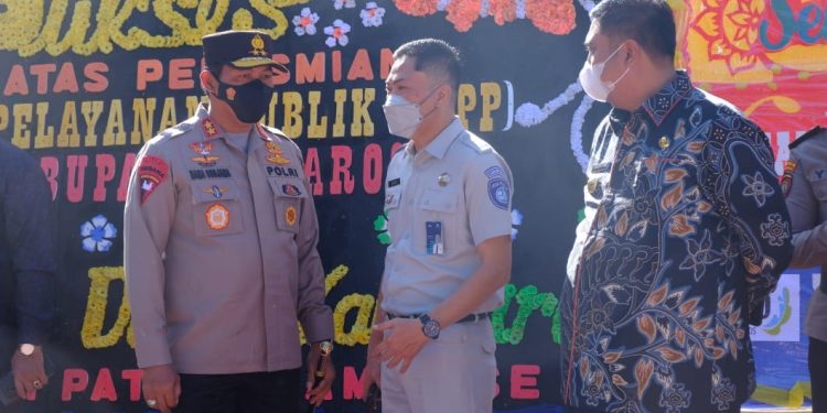 tingkatkan pelayanan kepada masyarakat kapolda sulsel hadiri grand opening mall pelayanan publik mpp 49071