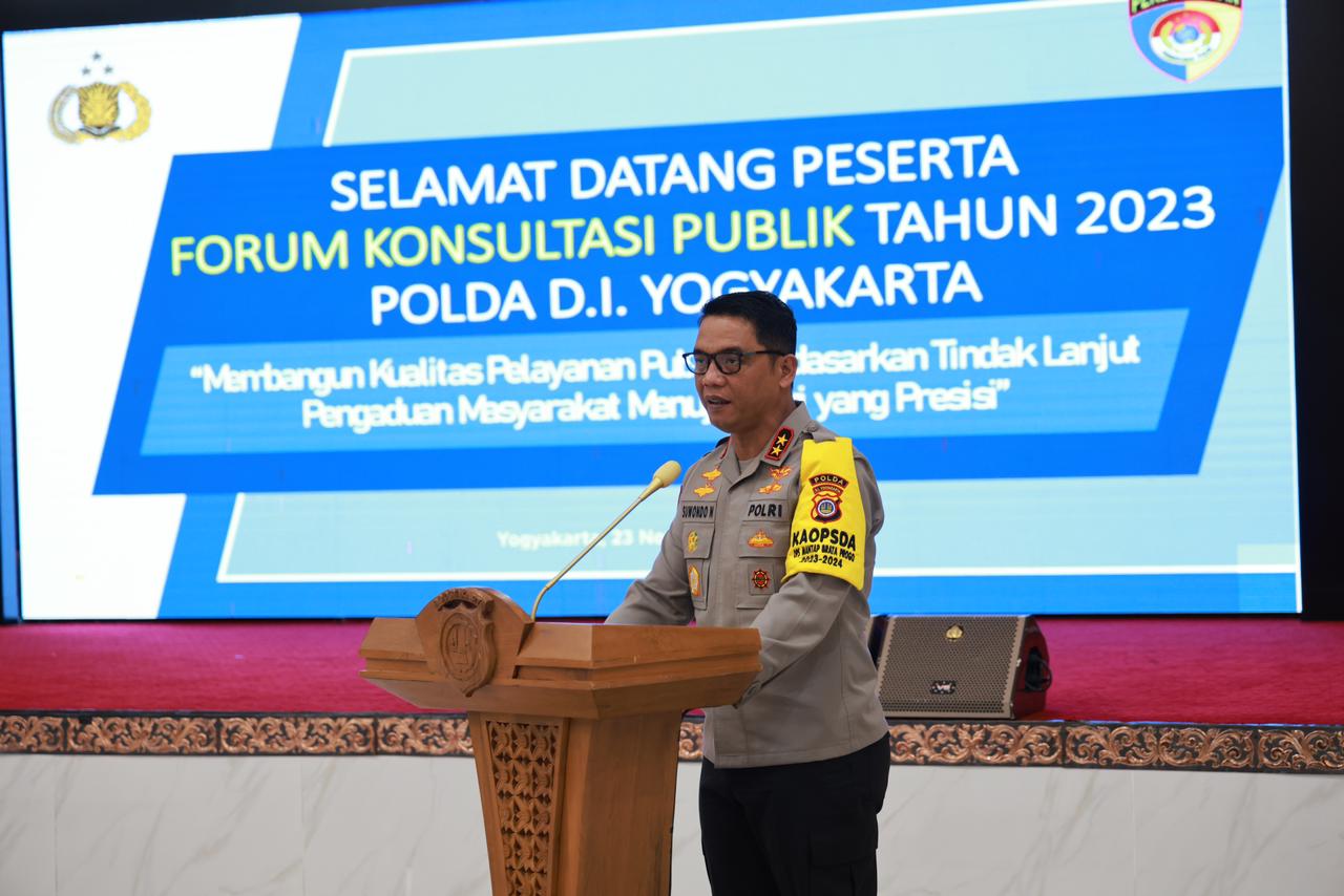 tingkatkan pelayanan polda diy laksanakan kegiatan forum konsultasi publik 66647