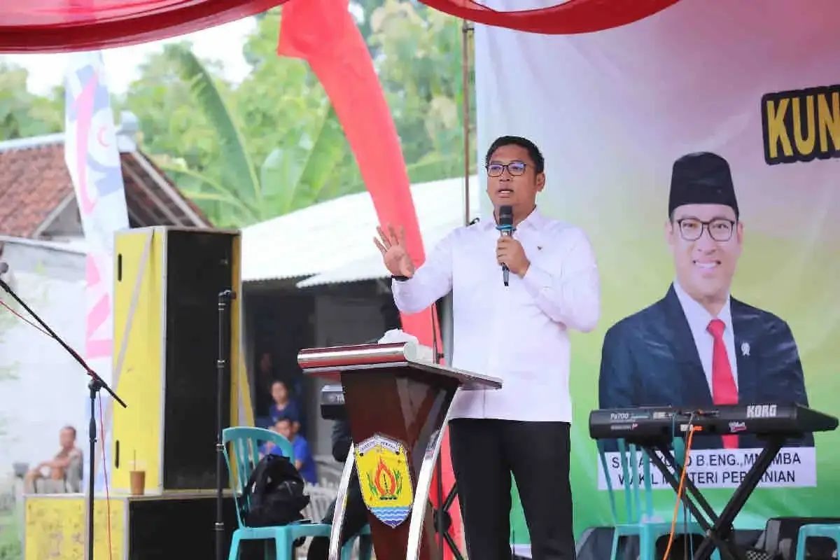 tingkatkan produktivitas pertanian wamentan ingin grobogan daerah pertama capai swasembada pangan 80523