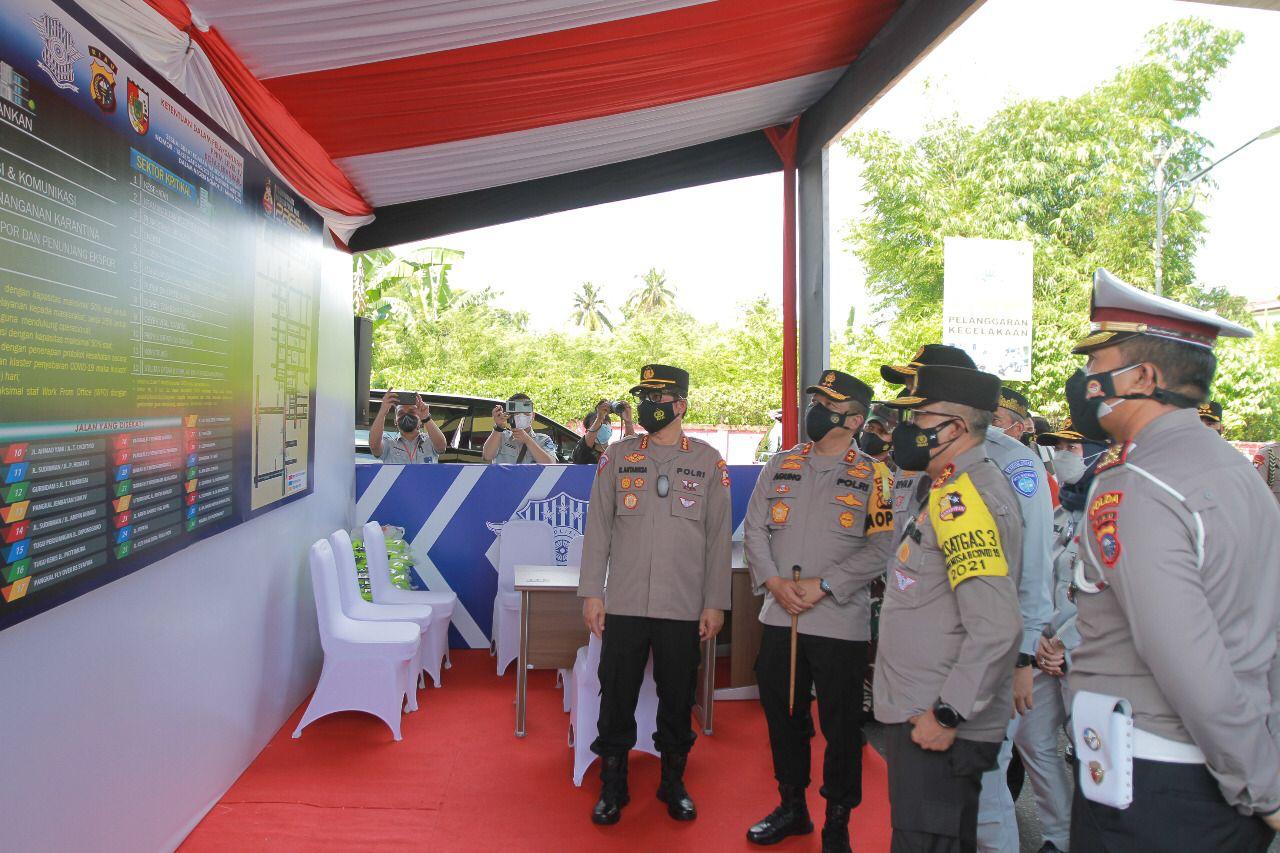 tinjau vaksin center rs bhayangkara kakorlantas polda riau bagus luar biasa 20244