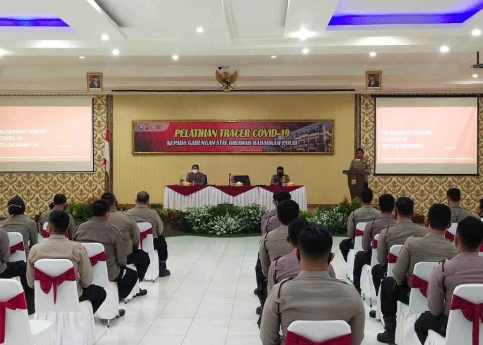 to accelerate covid 19 handling banten regional police held tracer training 40996