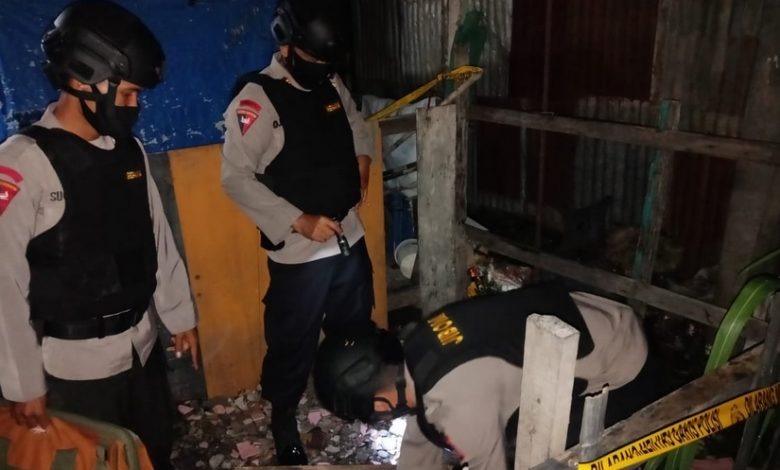 unit jibom gegana brimob sumut amankan bom mortir di deli serdang 18061
