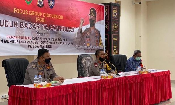 upaya pencegahan dan mengurangi pandemi covid 19 polda maluku gelar duduk bacarita kamtibmas bersama kapolda 12844