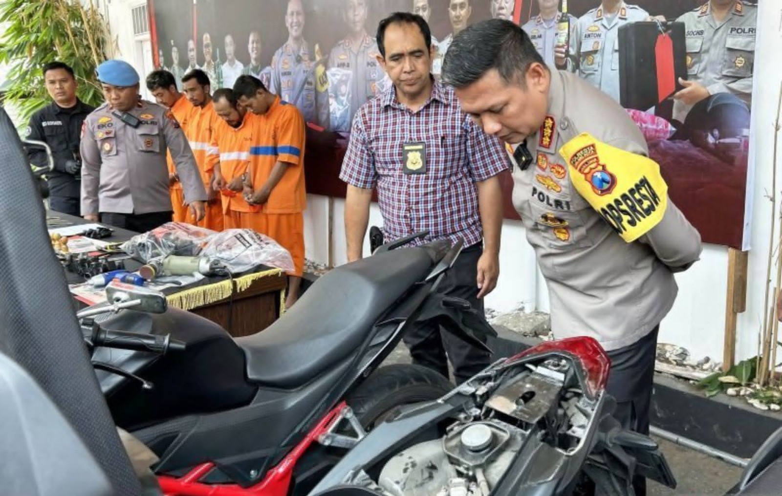 usai bongkar sindikat curanmor polisi dalami praktik jual beli bpkb dan stnk 63258