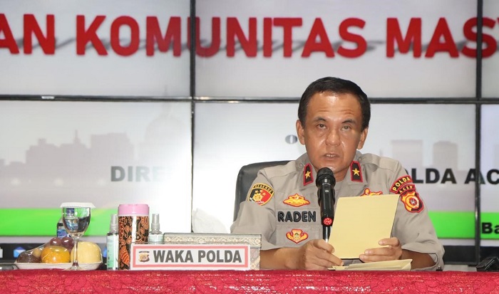 wakapolda aceh buka pelatihan tracer covid 19 bagi personil polri dan komunitas masyarakat 37125