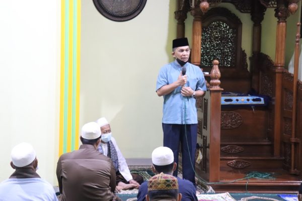 wakapolda banten subuhan keliling dan beri pesan kamtibmas 13016