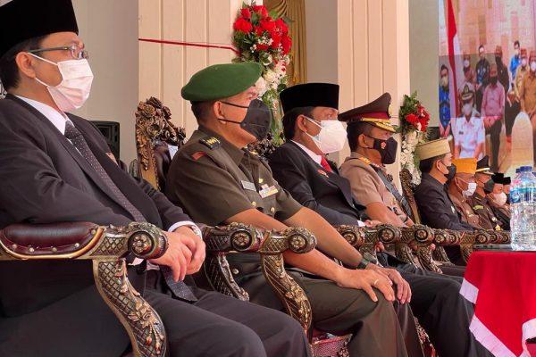 wakapolda gorontalo hadiri hari patriotik sebagai semangat kemerdekaan melawan covid 19 22960