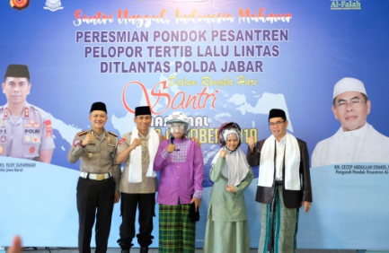 wakapolda jabar resmikan pesantren pelopor keselamatan berlalu lintas 12780